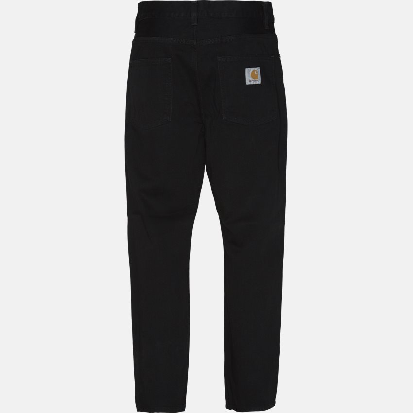 Carhartt WIP Jeans NEWEL PANT I024905. BLACK RINSED